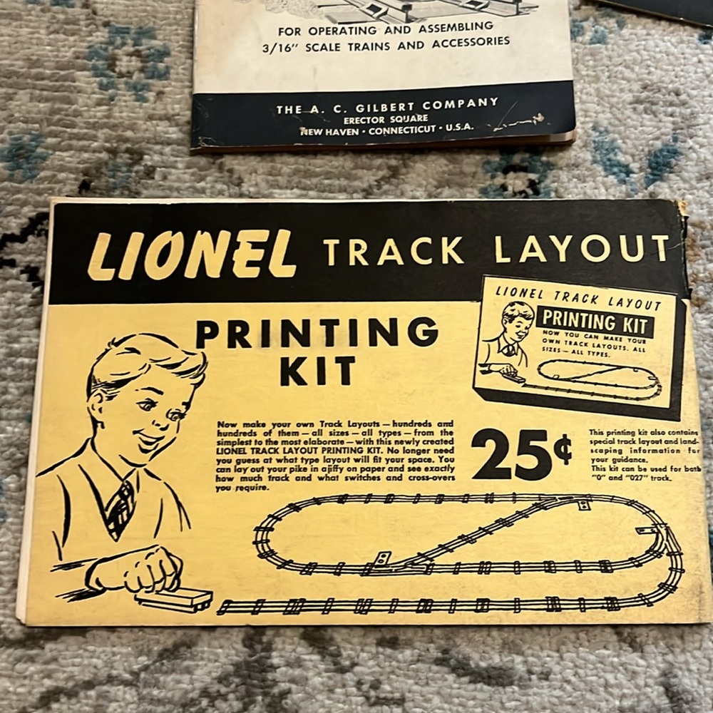 Vintage Train Instruction Books Collection 1950s Lionel & Gilbert American Flyer - Picture 6 of 16